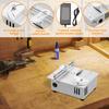 Mini Electric Table Saw 7 Speed Adjustable Small Household DIY Cutting Machine Bench Saw for Cutting Pcb Acrylic Wood