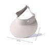 Foldable Seamless Wide Brim Visor Hat Quick-Dry Anti Uv Sun Protection Hat Nylon Hat Non-Marking Sun Cap Women Summer Gift