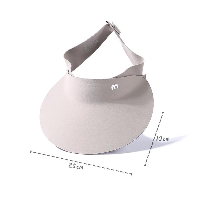 Foldable Seamless Wide Brim Visor Hat Quick-Dry Anti Uv Sun Protection Hat Nylon Hat Non-Marking Sun Cap Women Summer Gift