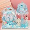 DIY Children's Alarm Clock Night Light Kit - Handmade Ornament with Cream Glue - Perfect Gift for Girls