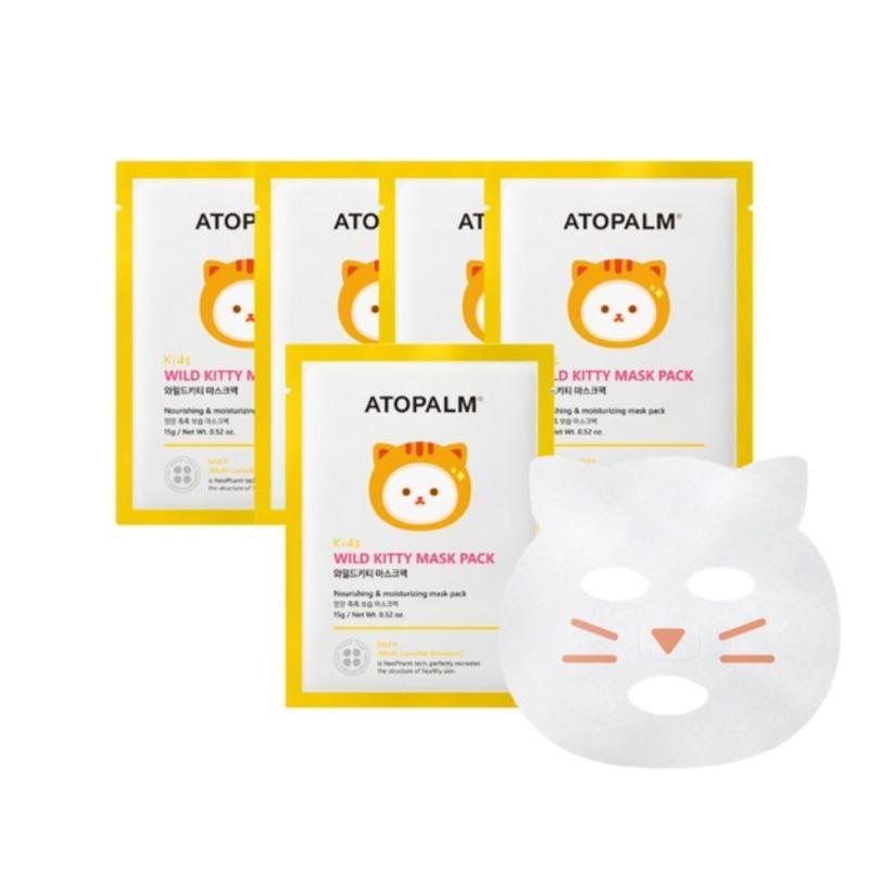 ATOPALM Wild Kitty Mask Pack 15g (5 Sheets)
