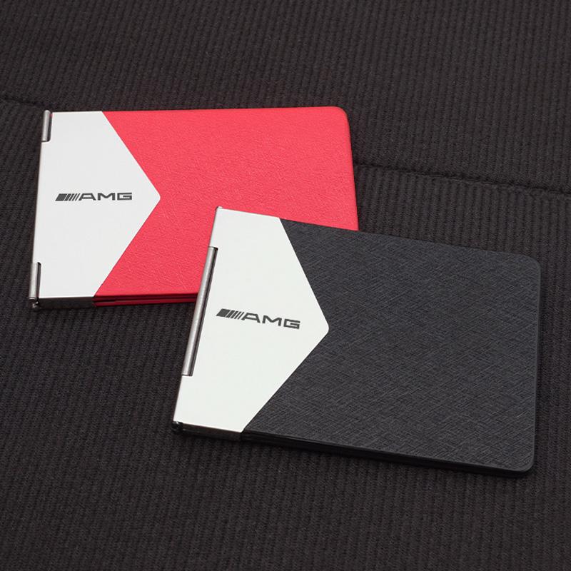 KMLC3 Car Driver License Holder Aluminum Thin ID Card Cover Tire Valve Cap For Mercedes Benz AMG GLE GLS CLA CLE GLC CLS GLA W223
