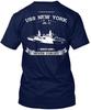 Uss New York Lpd-21 Lpd 21 Lpd21 Since 2009 Never T-Shirt Made In USA S To 5XL