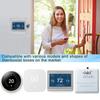 Universal Thermostat Lock Box With Key Clear Acrylic Thermostat Cover With Lock Thermostat Guard Easy To Install For Home
