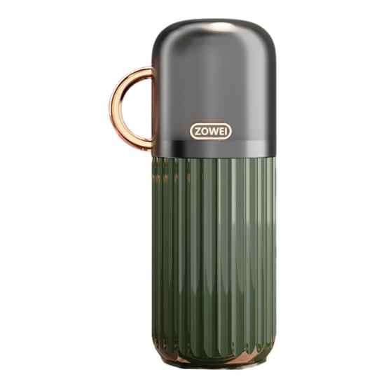 

Дорожный футляр для зубной щетки с ручкой для полоскания рта, легкий портативный контейнер для зубной щетки с зубной пастой на открытом воздухе, для кемпинга зелёный