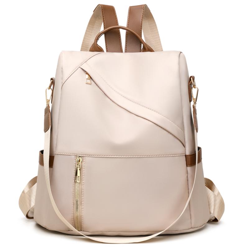 

Модный рюкзак, дорожный рюкзак, дизайн сумки через плечо-трансформера, сумка для работы, минималистичный дизайн, регулируемый плечевой ремень белый