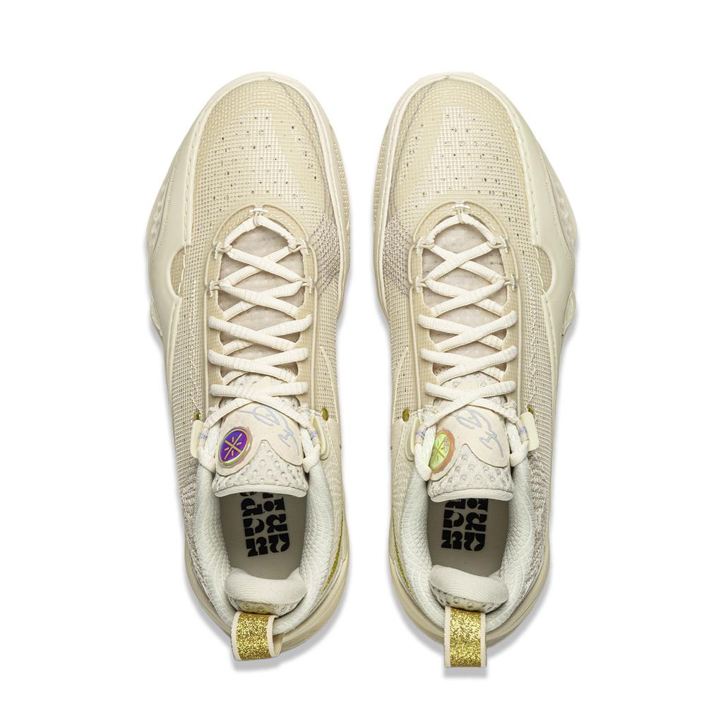 Li Ning Cushioning Slip Resistant Abrasion Resistant Rebound Low top Professional Competition Basketball Shoes Men's ABAW011-6