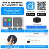 Télécommande Tuya WiFi RF IR 433MHz/315MHz Pour Maison Intelligente Via Smart Life Pour Climatiseur TOUS les TV Supporte Alexa, Google Home