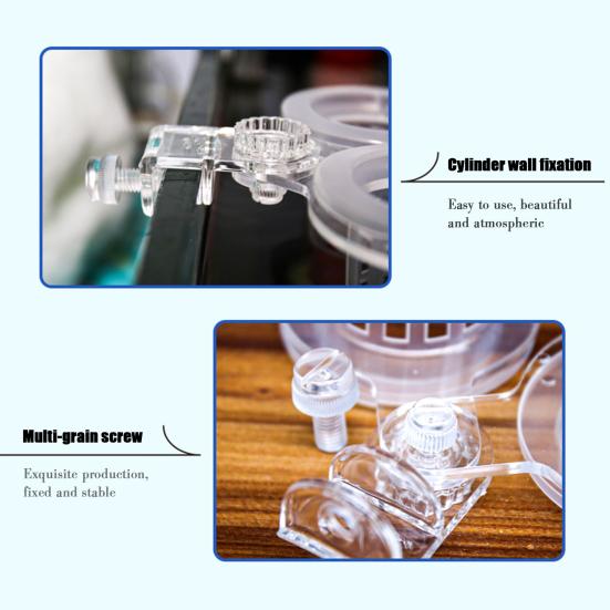 Suport pentru plante de acvariu Coș pentru plante hidroponice montat pe perete Suport pentru plantare iarbă de apă Jardinier pentru acvariu Accesoriu pentru rezervor de pește