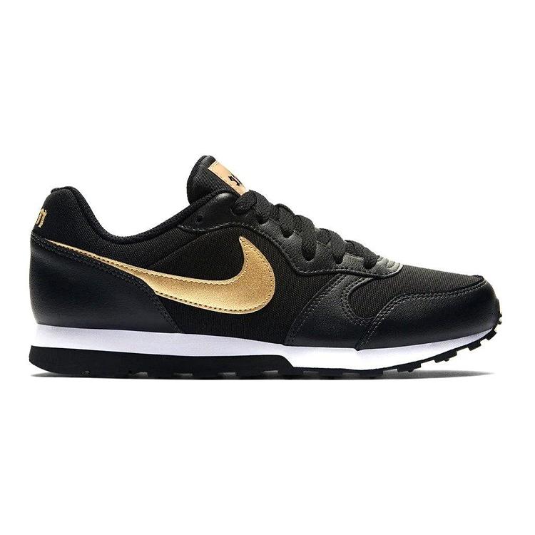 New Nike MD Runner 2 VTB 'Black Metallic Gold' GS CJ6924-001