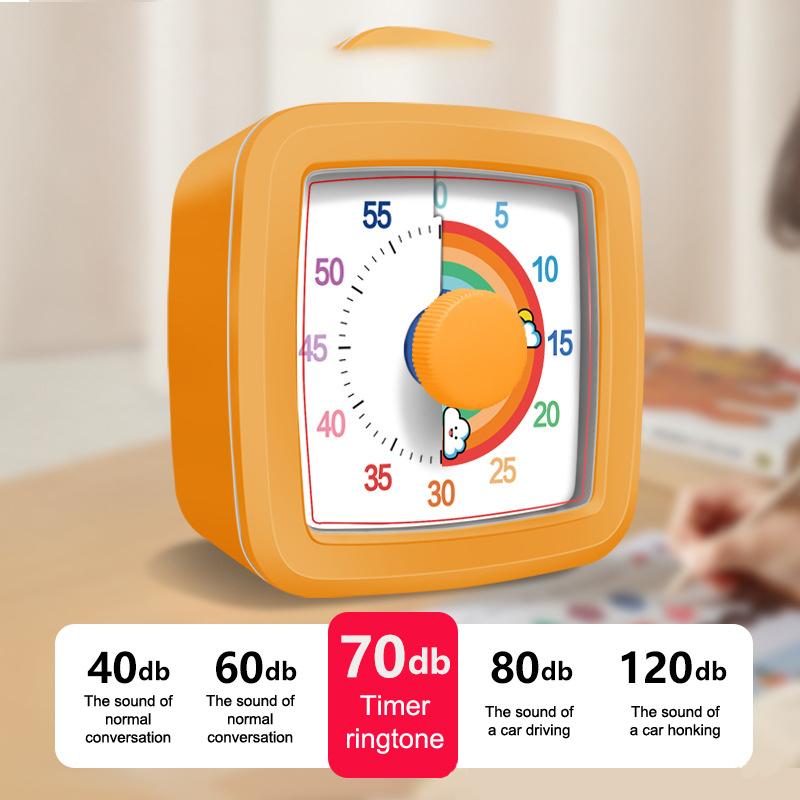 School Visual Timer Children Visual Timer With Night Light Kitchen Accessories Stop Watch Digital Stopwatch