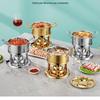 Wutuo Stainless Steel Mini Hot Pot with Portable Gas Stove