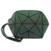 Women Pu Night Light Handbag With Geometric Pattern And Storage Functionality