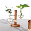 2pcs Shaped Vase in Wooden to Clean Planter