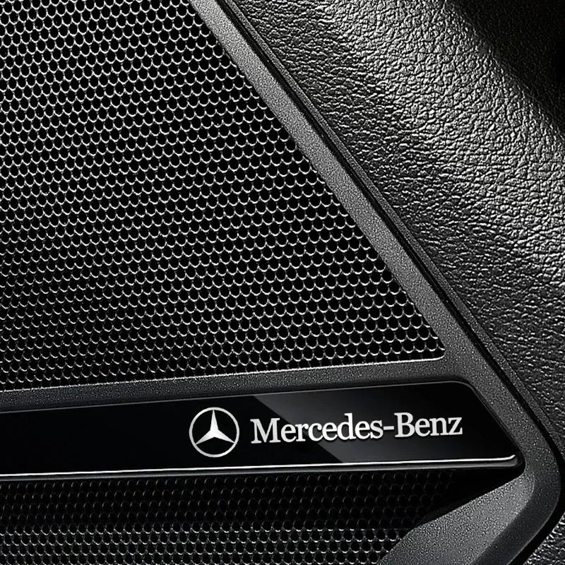 Emblema Metálico Decoración Automática Pegatinas para Ventana de Coche Limpiaparabrisas Para Mercedes Benz AMG W212 W204 W211W168 W213 W205 W210 W124