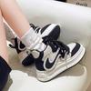 Fashion 2024 New Casual Comfortable Sneaker for Women Letter Heightened Thick Sole Fashion Trend Bread Women's Shoes Zapatillas Mujer