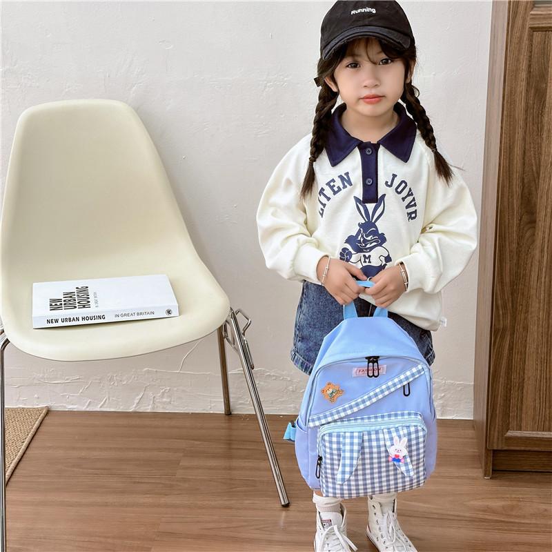 Adorable Cartoon Animal Nylon Preschool Backpack For Boys And Girls Ages 3-5