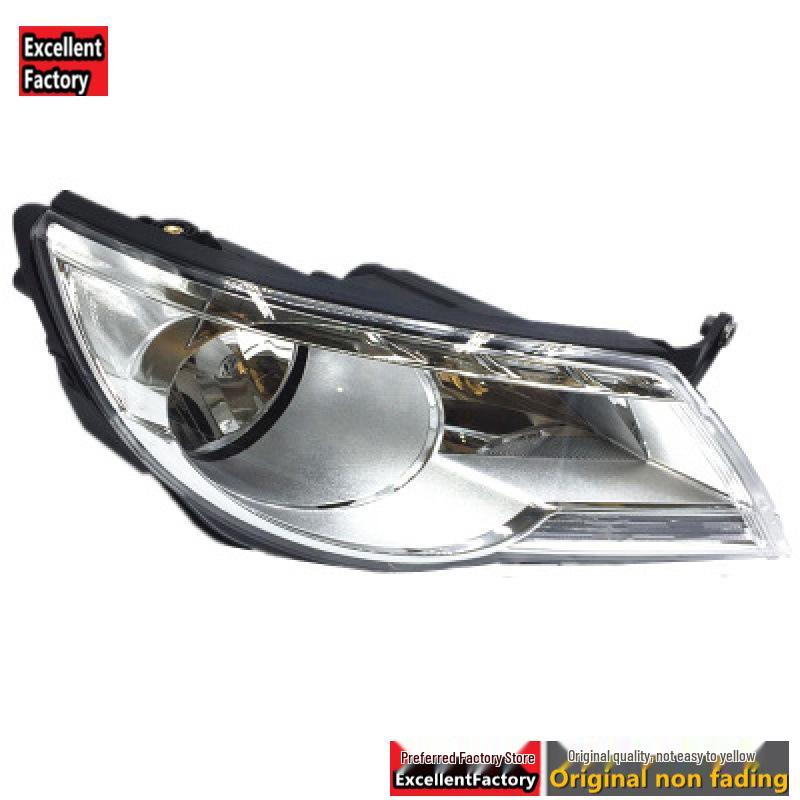 Compatible Tiguan Front Headlight Half Assembly (09-12 Models), Halogen Headlamp, Low Beam
