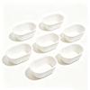 7Pcs Silicone Oval Cake Molds Muffin Cupcake Reusable Bread Cake Toast Pan Cake Moulds Baking Molds Tools Decorating Tools