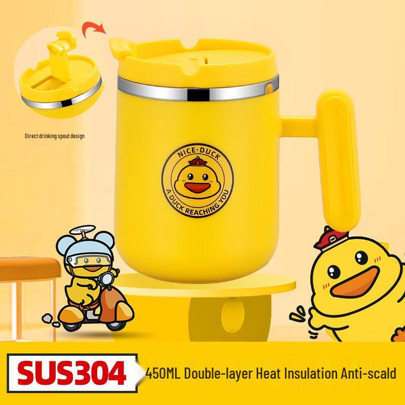 Hanlu Vacuum Insulated Coffee Mug with Lid