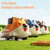 Press and Go Car Toys for Toddlers Baby Push Go Animal Dog Puppy Cars for Infant Play Race Vehicle First Birthday Toy Gifts
