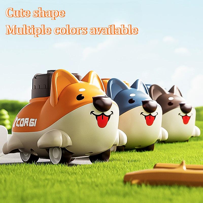 Press and Go Car Toys for Toddlers Baby Push Go Animal Dog Puppy Cars for Infant Play Race Vehicle First Birthday Toy Gifts