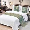 Simple Modern Household Bed Flag New Wedding Bedroom Hotel Bed Bed Runner Patterned Bed Tail Scarf Bed Cover