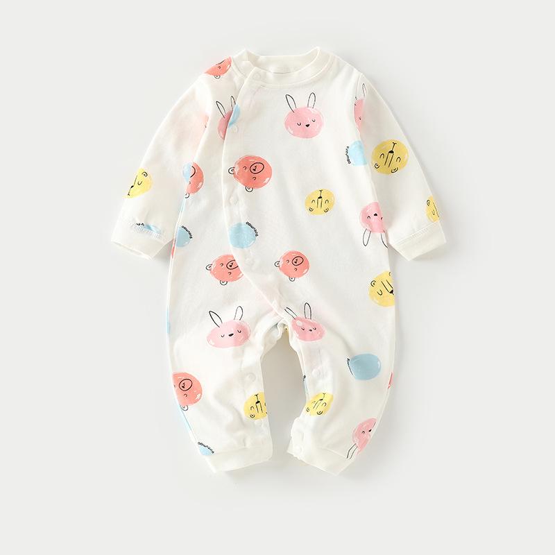 

Комбинезон унисекс из хлопка с длинными рукавами для малышей на весну, осень и лето 73 for 6-9 months