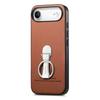CASENEO BW-12 For iPhone 17 Air Case Folding Kickstand Twill Texture Leather Back Cover