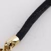 Dior logo Necklace Plated Gold 10.3g Women Used