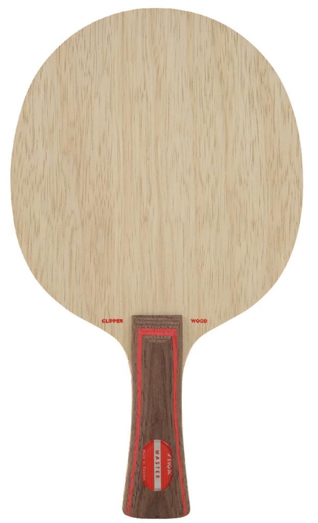 Stiga Clipper Wood Table Tennis Racket with Flare Grip Used by Miu Hirano (1020-35),