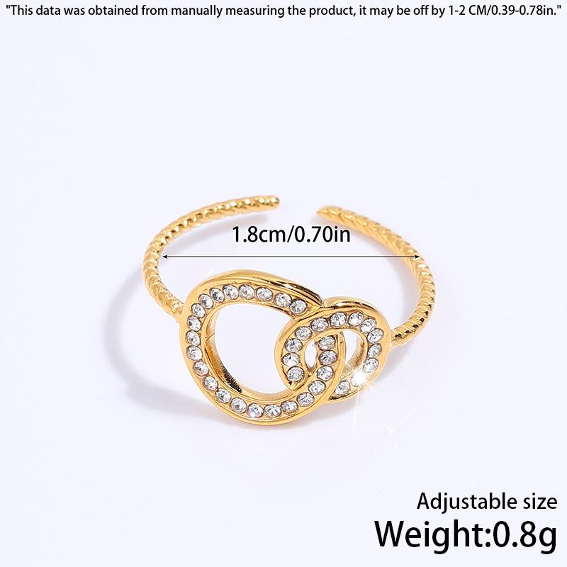 New Stainless Steel Ring - Stylish and Simple, Featuring Butterfly Wheat Ears, Versatile and High-end Style Finger Ring, Titanium Steel Ring