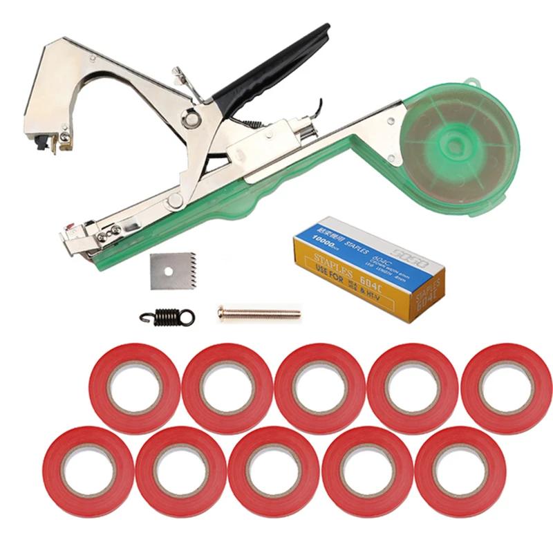 

Садовые инструменты Портативный инструмент для обвязки растений вручную Ленточный инструмент Машина Инструменты для обвязки стеблей и ветвей Для овощей Виноградных лоз Тапенер