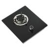 RV Gas Stove 290x325mm Tempered Glass Panel 1.8Kw Power Free Fire Adjustment for Caravan Yacht Boat