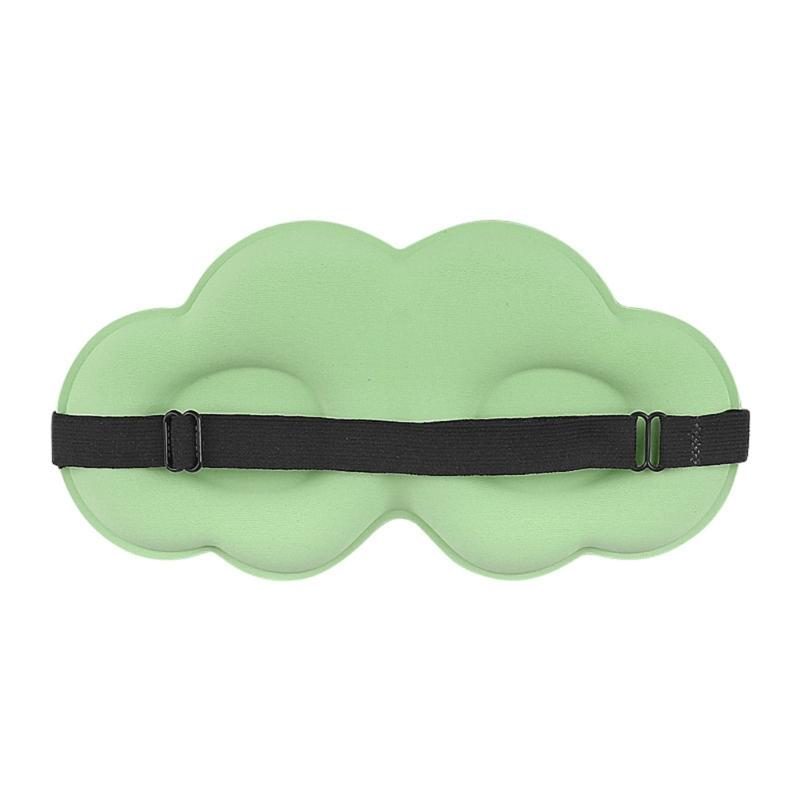 Adjustment Lightweighted Eye Mask With 3D Contoured Design Full Light Blocking Breathable Fabric