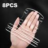 8X Clear Car Door Handle Bowl Sticker Anti Scratch Protector Thicken Accessories