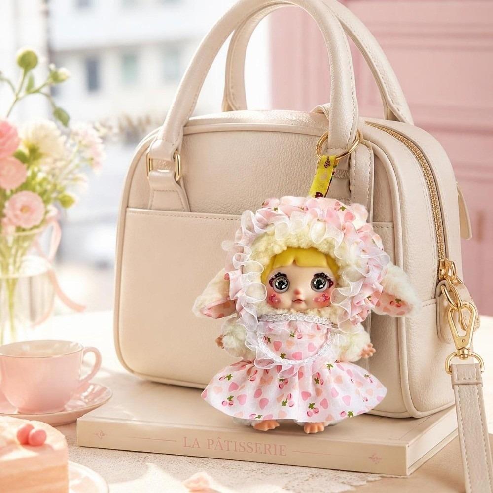 Sheep New Year Plush Lamb Pendant Hanging Ornaments Lamb Plush Toy Backpack Decor