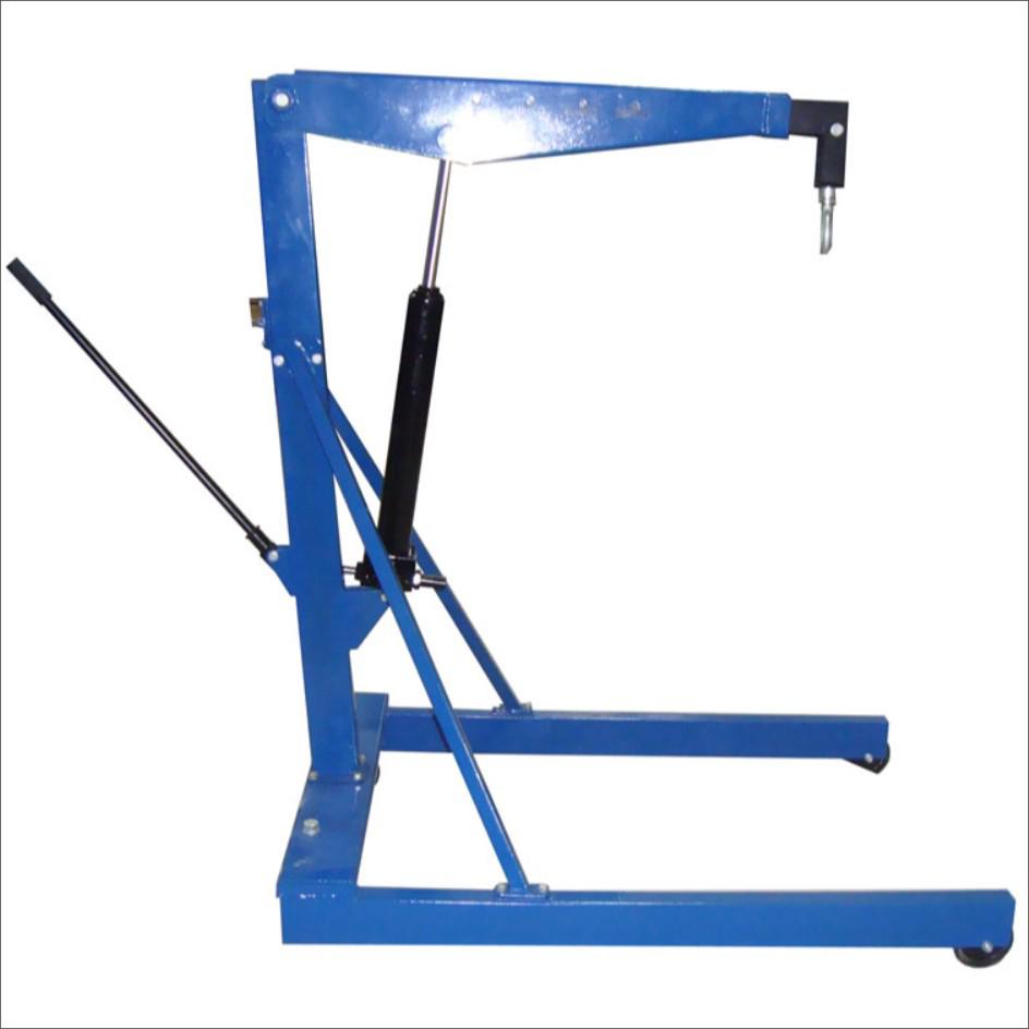 Hoular European Single Girder Crane LH-D10 - Mobile Folding Single Arm Crane for Lifting and Pallet Handling