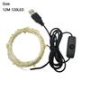12m Length LED String Lights IP65 Waterproof Festival String Lights USB Fairy Lights  For Xmas