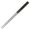 J-kitchens Chopsticks Korean 24cm Hollow Chopsticks Black Made In Japan
