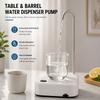 Portable Electric Water Dispenser For Barreled Water, One‑Key Auto Water Pump With Tray, For Home Camping Picnic