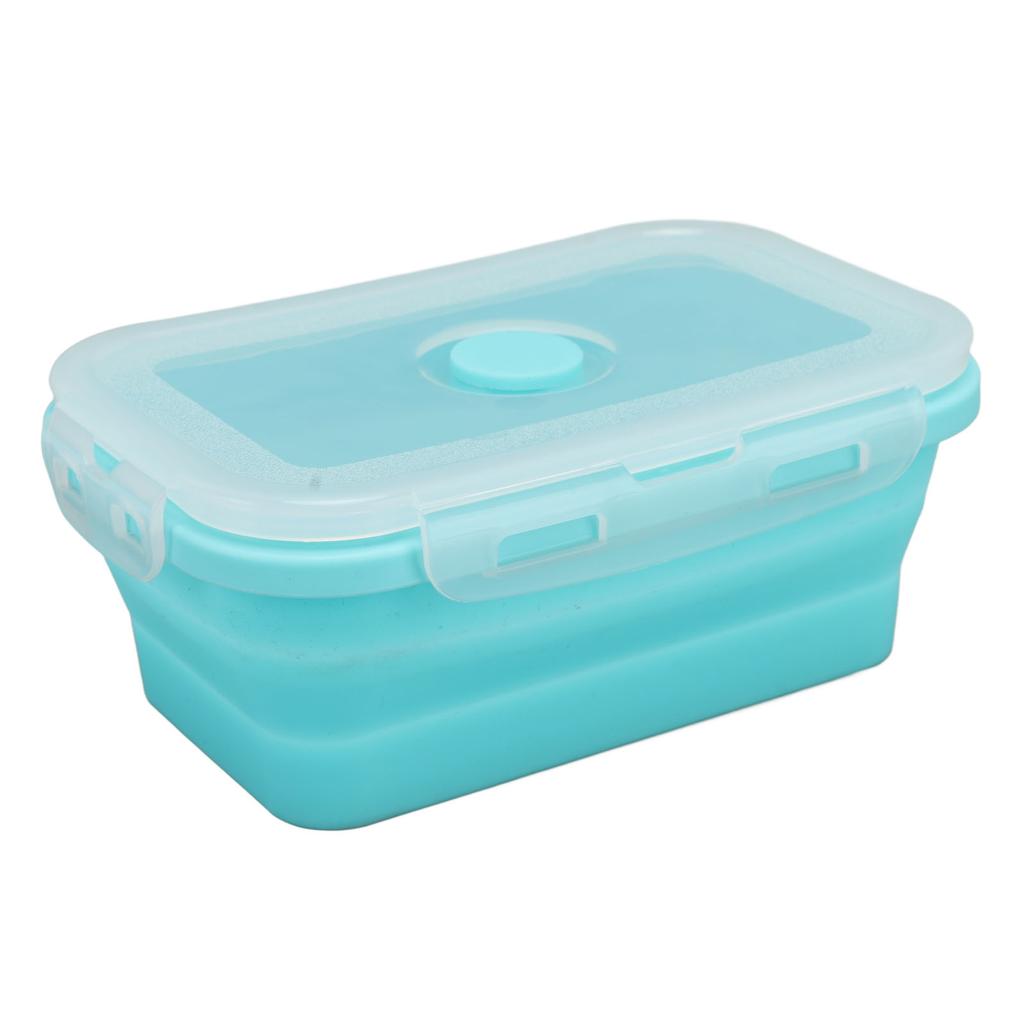 Collapsible Silicone Food Storage Container High Temperature Resistant Microwave Safe Lunch Box