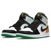 Air Jordan 1 Mid SE Oakland Men Sneakers White Laser-Orange Black 852542-101