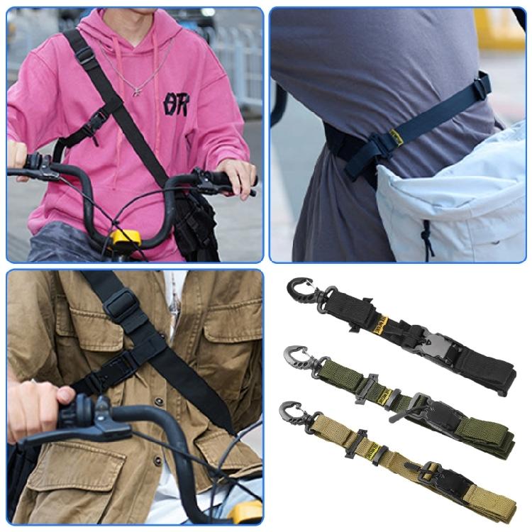 Multipurpose Crossbody Bag Support Belt with Magentic Buckle Stability Belt Add on Shoulder Strap For Backpack Chest Bag