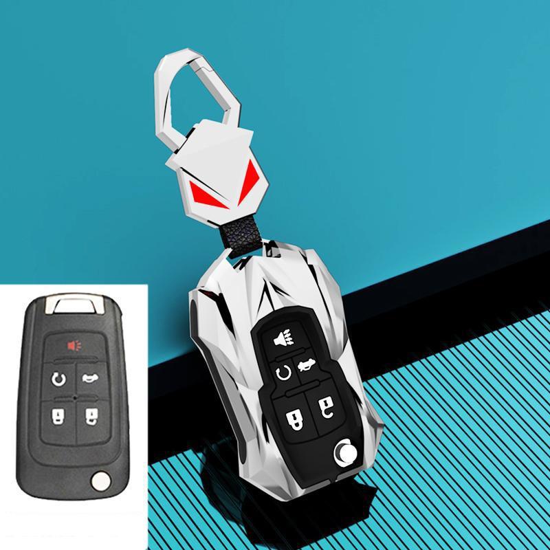 Zinc Alloy Car Remote Key Case Cover For Buick Chevrolet Cruze Aveo Trax Opel Astra Corsa Meriva Zafira Antara J