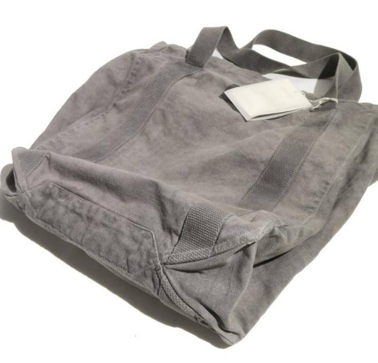 OUR LEGACY Tote Bag Cotton ATTIC CARBON WASH CANVAS Simple from Japan