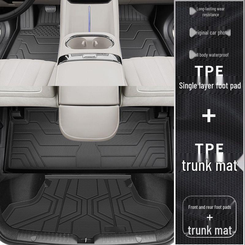 26 GAC AION RT Floor Mats TPE Full Coverage Carpet Foot & Trunk Mats