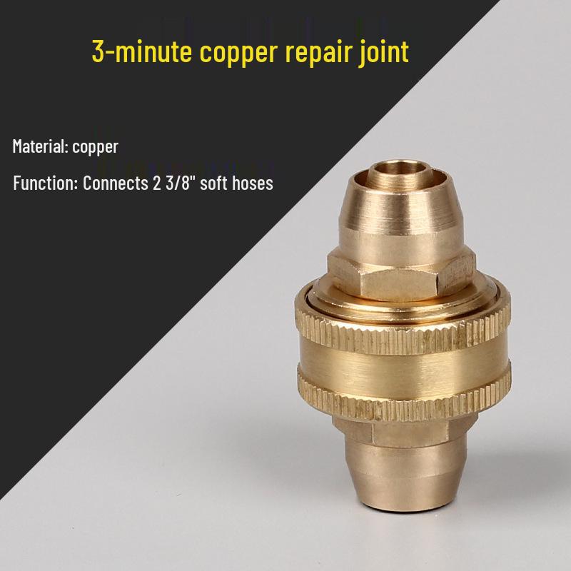 Four-Point Hose Extension Connector for Garden & Car Wash.