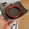 Chinese Ethnic Style Sandalwood Bracelet Minority Design Retro Hand Ring Sandalwood Bangle  Student