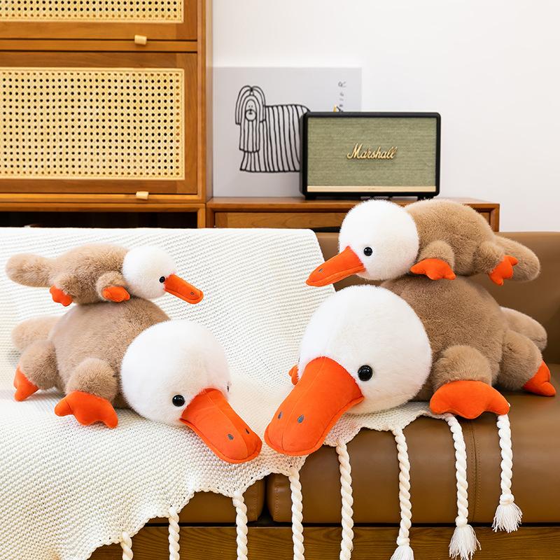 Neues farblich passendes Schnabeltier Puppe Plüschtier hässlich süßes Entlein Kinder Stoffpuppe Mädchen Geburtstagsgeschenk Puppe